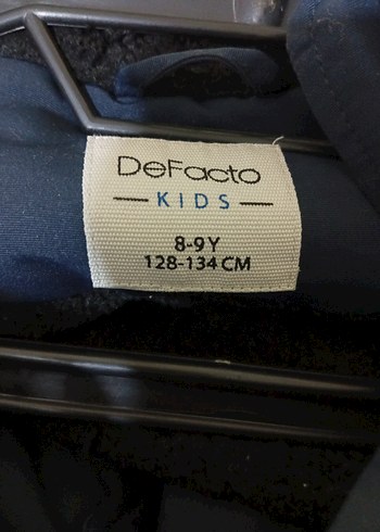 Koyu Mavi Erkek Çocuk Fermuarlı Mont - Görsel 7