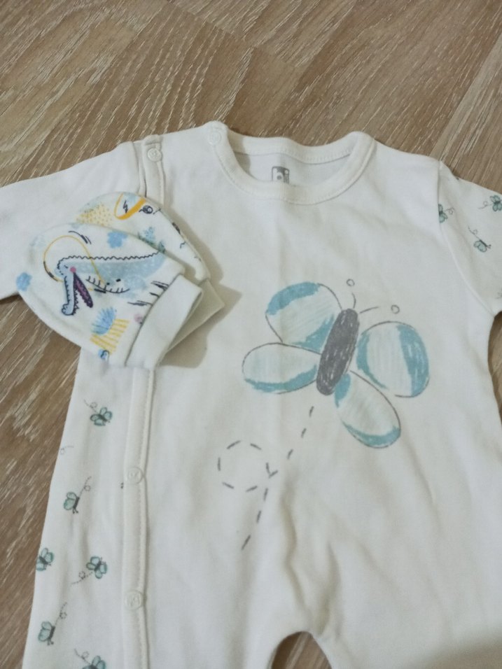 Yenidoğan Eldivenli Tulum - Görsel 2