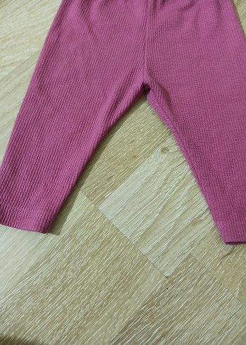 pembe Örgü Kız Çocuk Tayt - Görsel 3