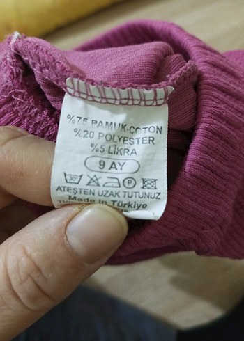 pembe Örgü Kız Çocuk Tayt - Görsel 5