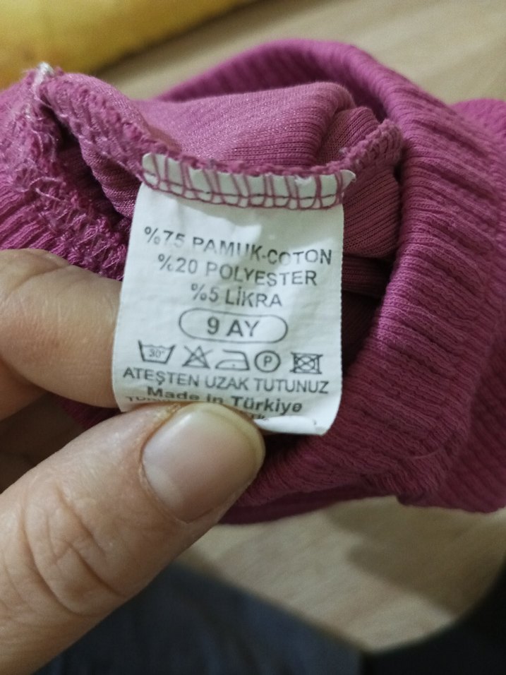 pembe Örgü Kız Çocuk Tayt - Görsel 5