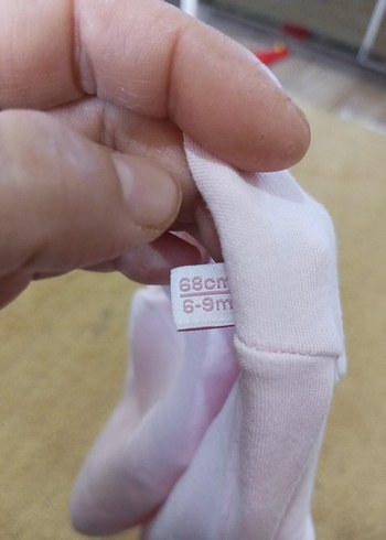 Pembe Yazı Detaylı Ayaklı Pijama - Görsel 4