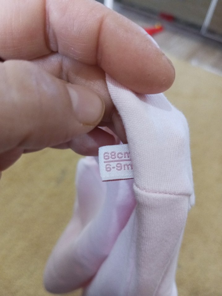 Pembe Yazı Detaylı Ayaklı Pijama - Görsel 4