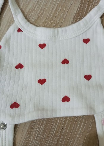 Nakışlı Beyaz Bebek Önlükleri Seti - Görsel 4