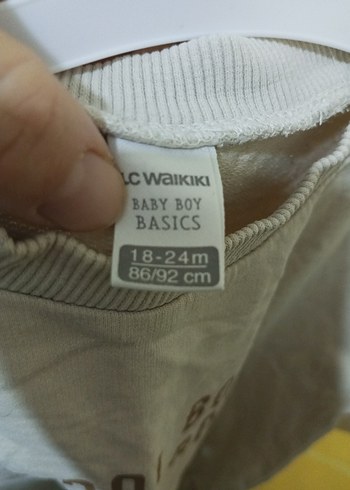 Bej Erkek Çocuk Uzun Kollu Sweatshirt - Görsel 4