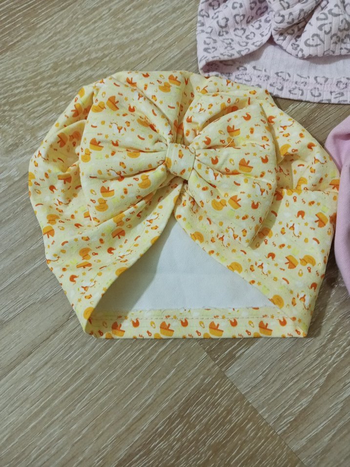 Çocuklar İçin Pamuklu Fiyonklu Bohem Bandana Seti - Görsel 2