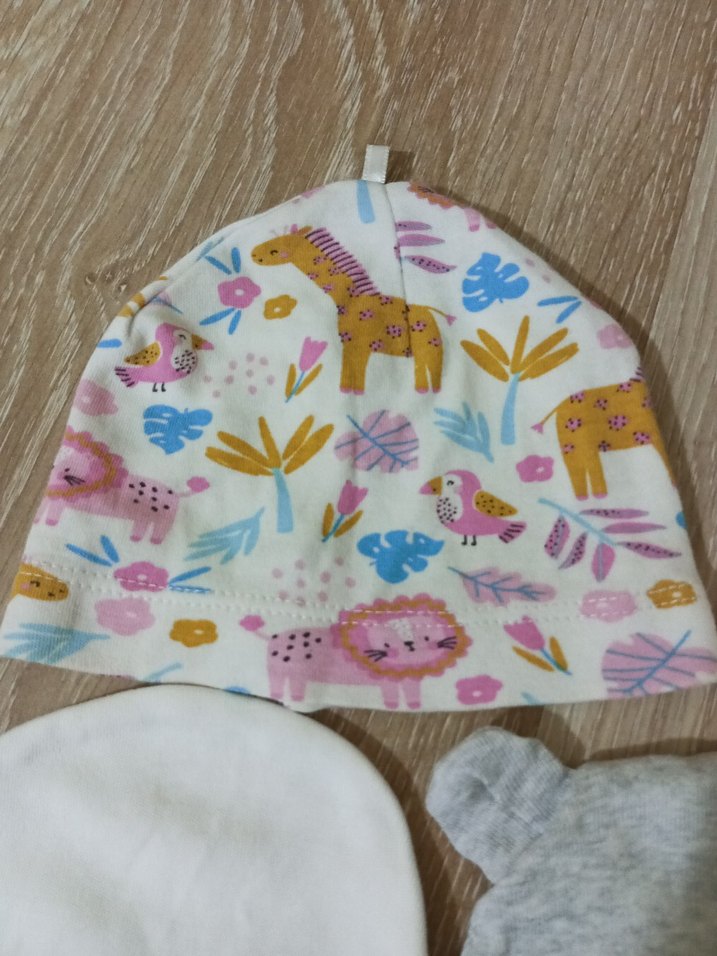 Çocuklar için Bohem Tarzda Gri Nakışlı Bere - Görsel 2