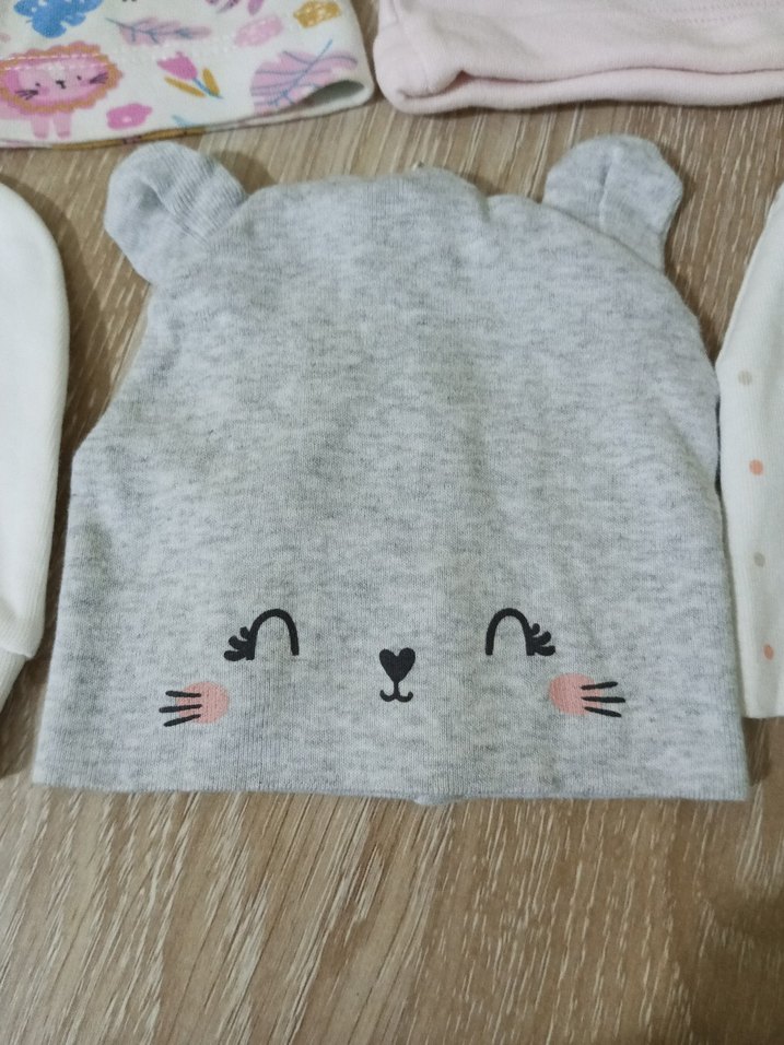 Çocuklar için Bohem Tarzda Gri Nakışlı Bere - Görsel 5