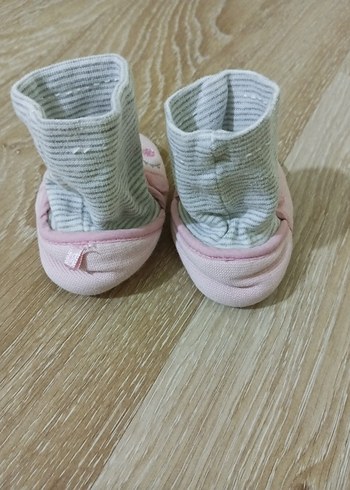 Nakışlı Pembe Kız Çocuk Sıcak Ev Terliği - Görsel 2