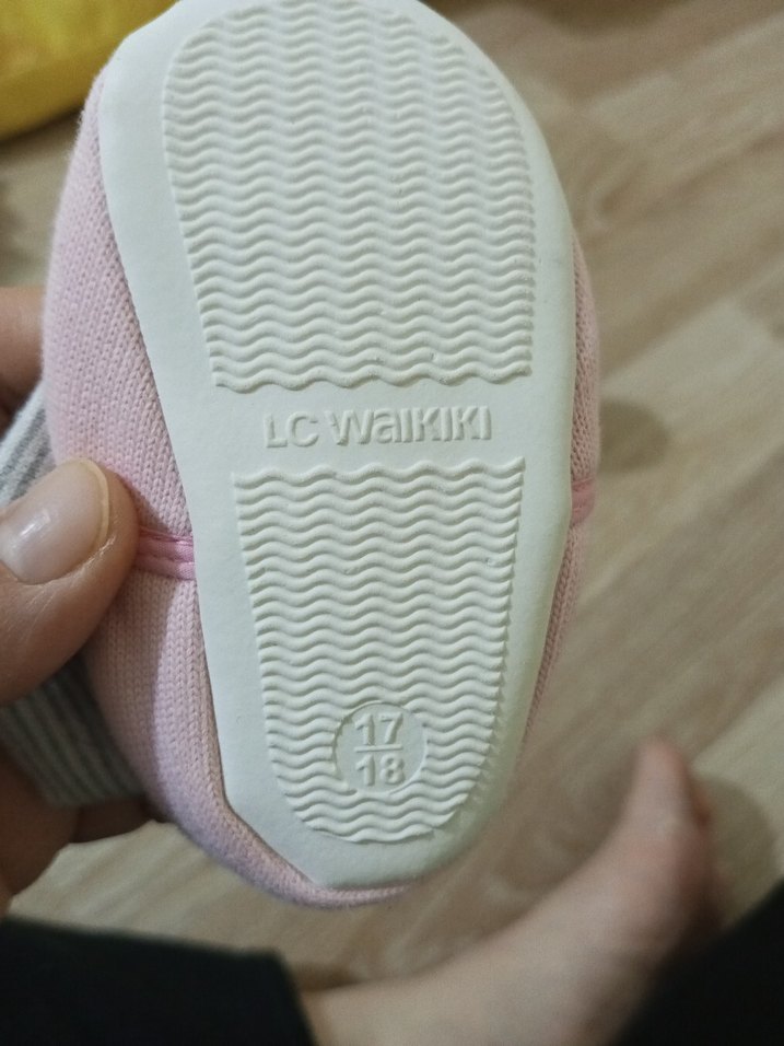 Nakışlı Pembe Kız Çocuk Sıcak Ev Terliği - Görsel 3