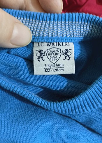 Erkek Çocuk Mavi Uzun Kollu Triko Kazak - Görsel 6