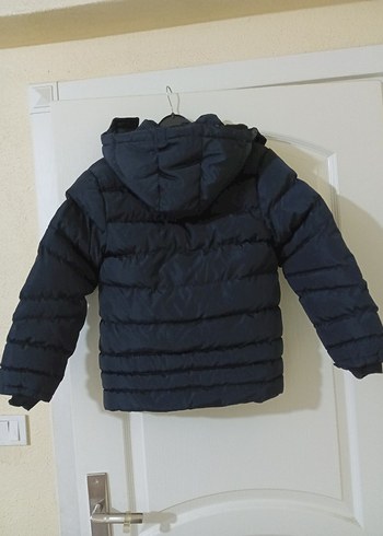 Erkek Çocuk Lacivert Fermuarlı Mont - Görsel 5