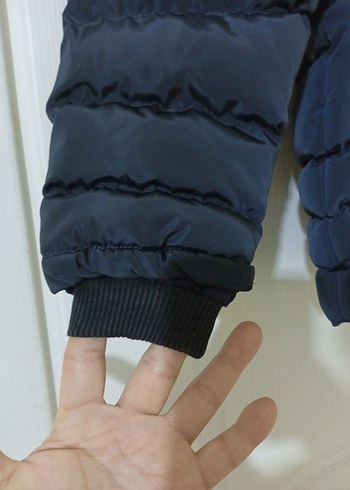 Erkek Çocuk Lacivert Fermuarlı Mont - Görsel 3