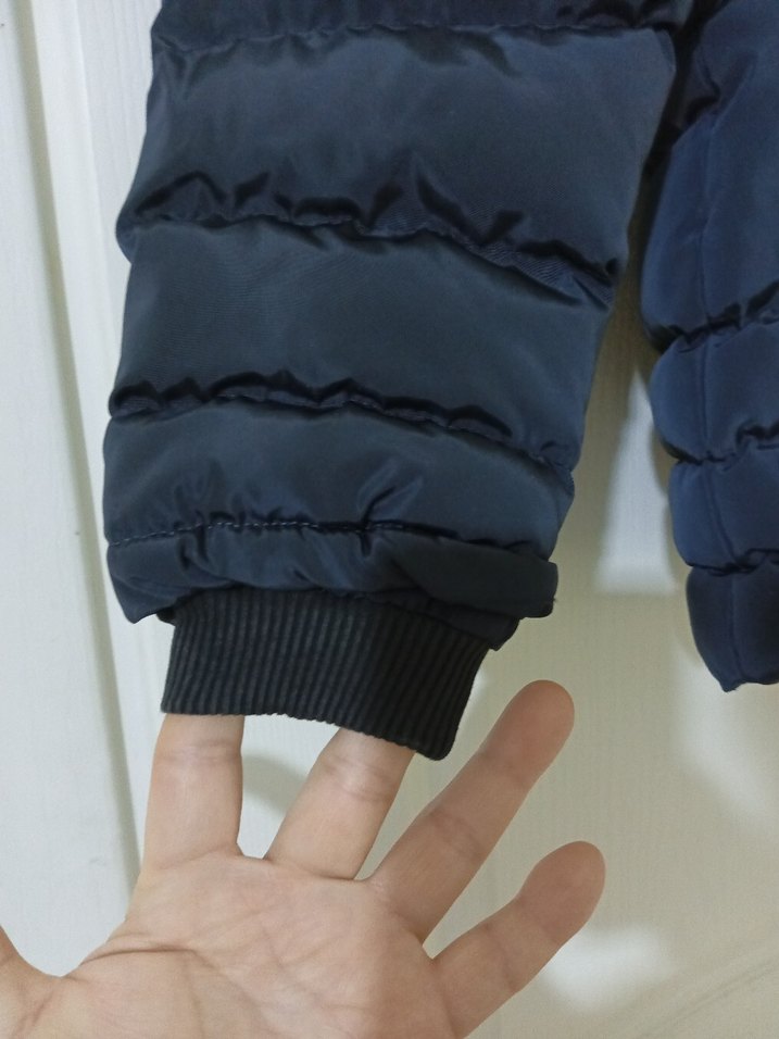 Erkek Çocuk Lacivert Fermuarlı Mont - Görsel 3