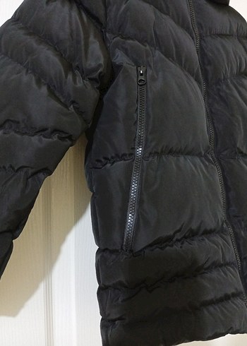 Erkek Siyah Fermuarlı Street Wear Mont - Görsel 3