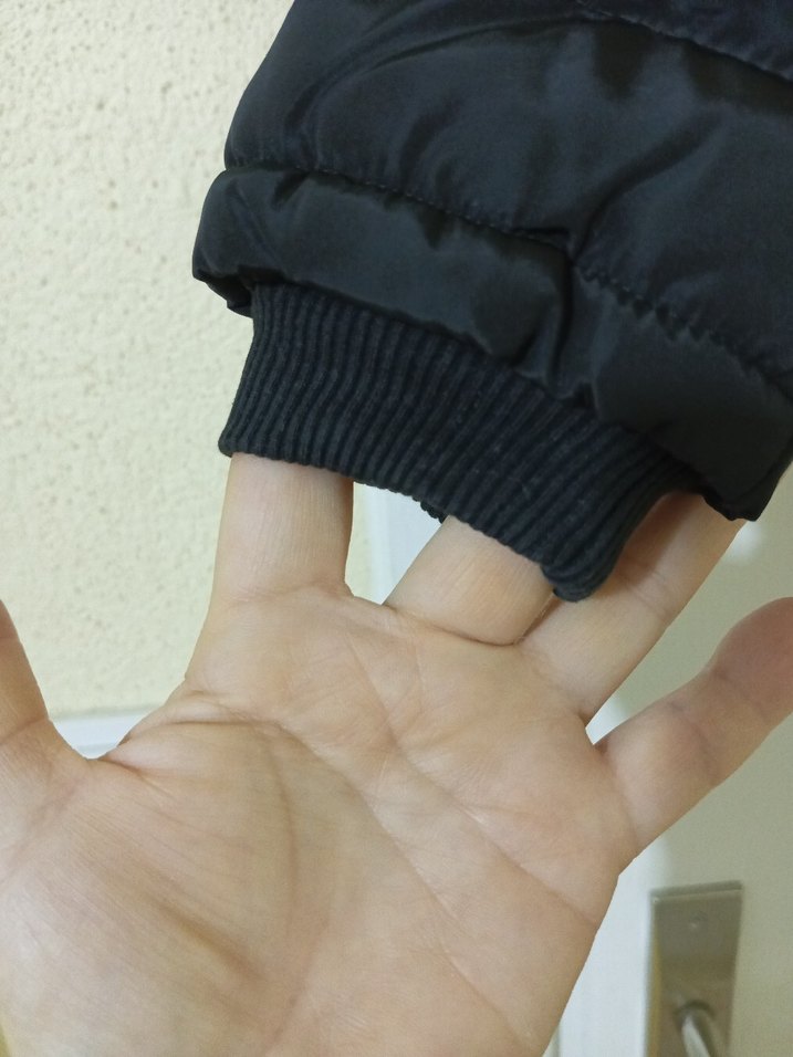 Erkek Siyah Fermuarlı Street Wear Mont - Görsel 4