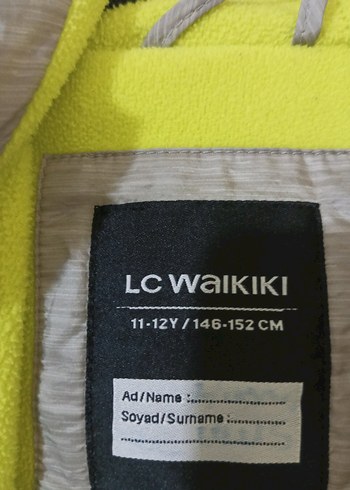 Gri Kapüşonlu Çocuk Mont - Görsel 6