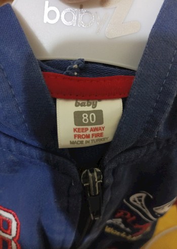 Kapüşonlu Erkek Çocuk Renkli Fermuarlı Sweatshirt - Görsel 4