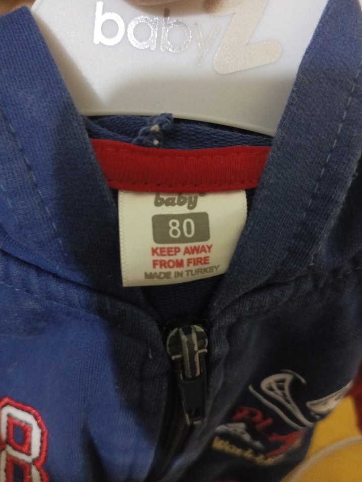 Kapüşonlu Erkek Çocuk Renkli Fermuarlı Sweatshirt - Görsel 4