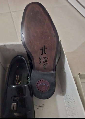 Klasik Siyah Tokalı Erkek Çocuk Ayakkabı - Görsel 2