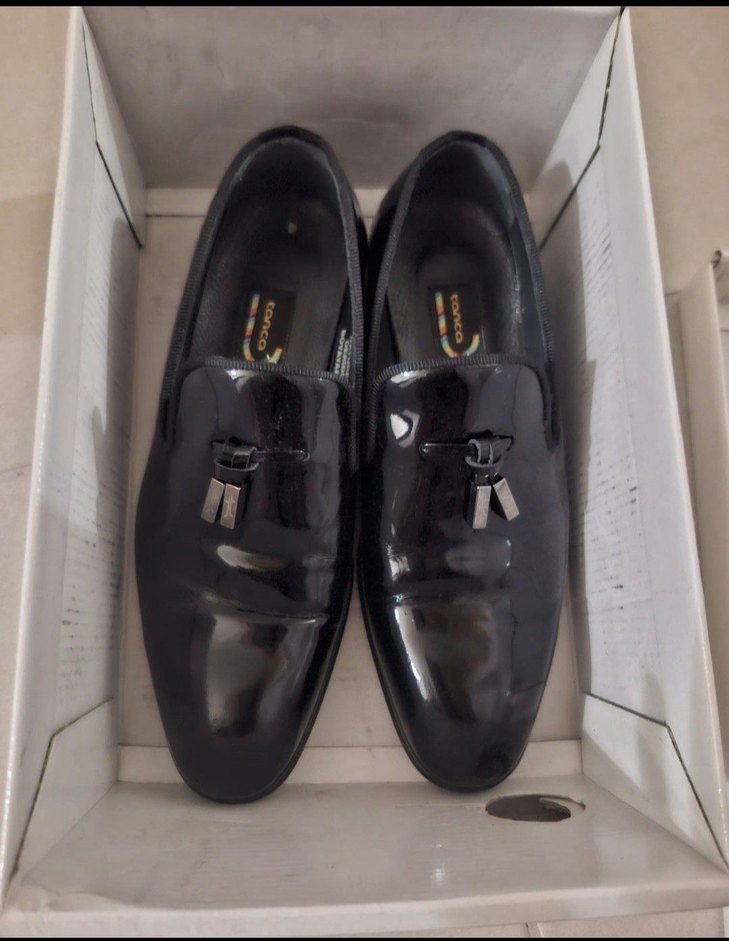 Klasik Siyah Tokalı Erkek Çocuk Ayakkabı - Görsel 3