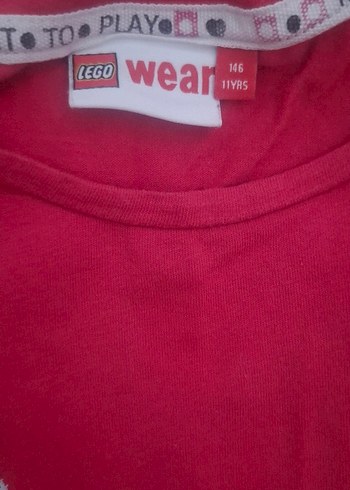 Kız Çocuk Pembe Uzun Kollu Baskılı Tişört #LEGO - Görsel 3