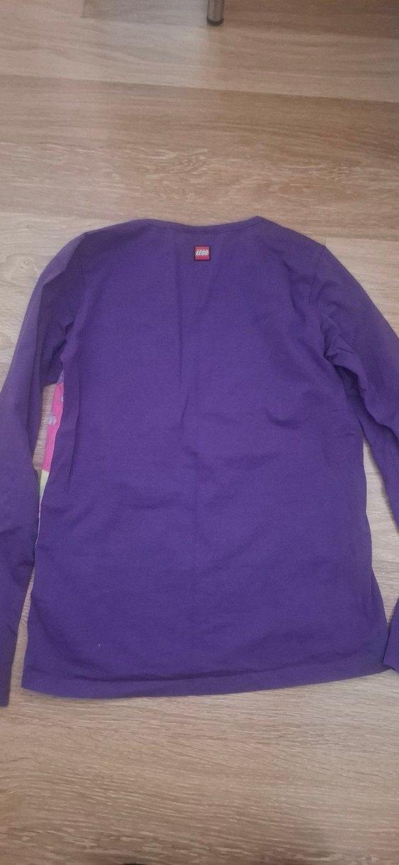 Kız Çocuk Mor Uzun Kollu Baskılı Tişört #LEGO - Görsel 3