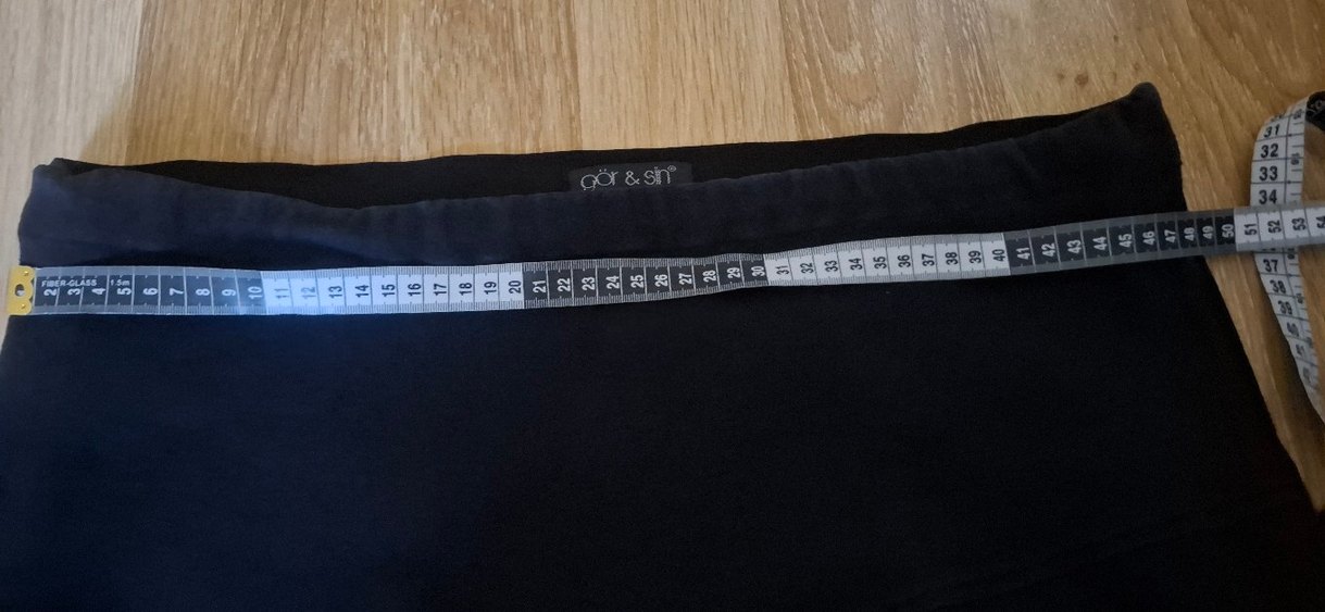 Siyah Midi Kumaş Hamile Pantolonu - Görsel 3