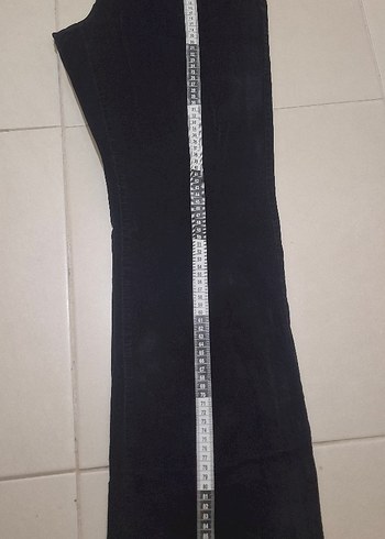 Siyah Hamile Kadife Pantolon - Görsel 3