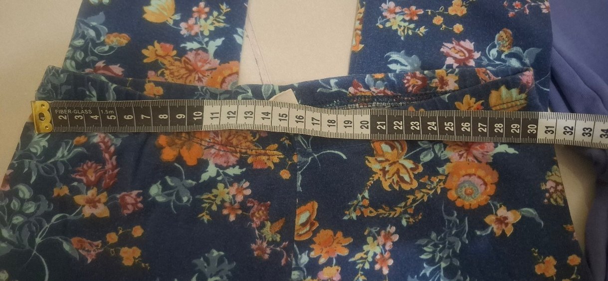 ZARA KIZ  ÇOCUK ÇİÇEK DESENLİ TAYT - Görsel 2