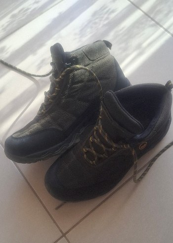 Gri Erkek Outdoor Bağcıklı Bot - Görsel 3