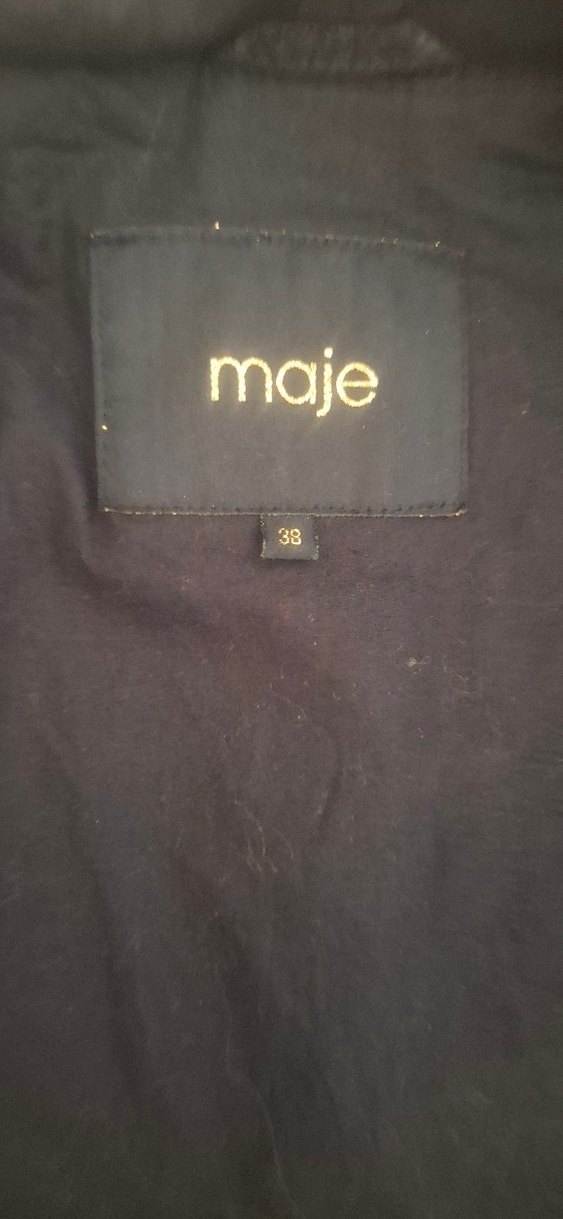 Drapeli Siyah Süet Kadın Deri Ceket - Görsel 3