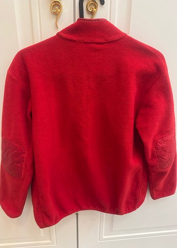 Bg store Kırmızı Fermuarlı Erkek çocuk Polar hırka - Görsel 5