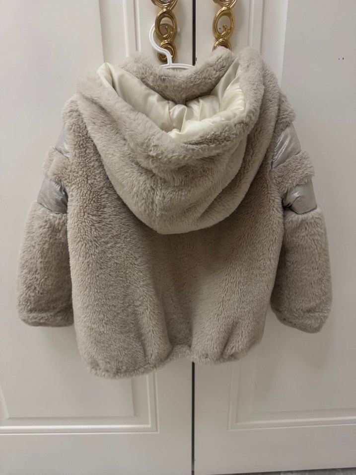 Kürklü LCW çocuk montu - Görsel 3