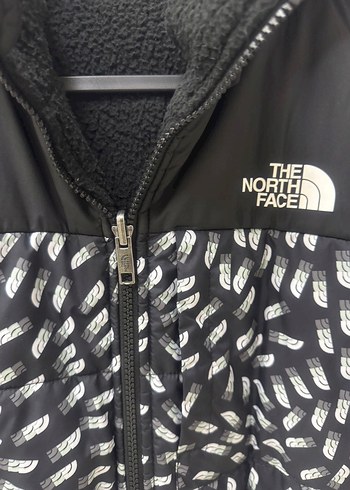 The north face çocuk çift taraflı mont - Görsel 2