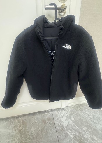 The north face çocuk çift taraflı mont - Görsel 4