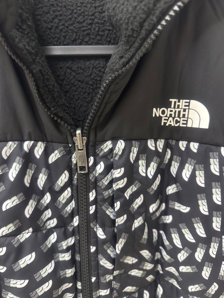 The north face çocuk çift taraflı mont - Görsel 2