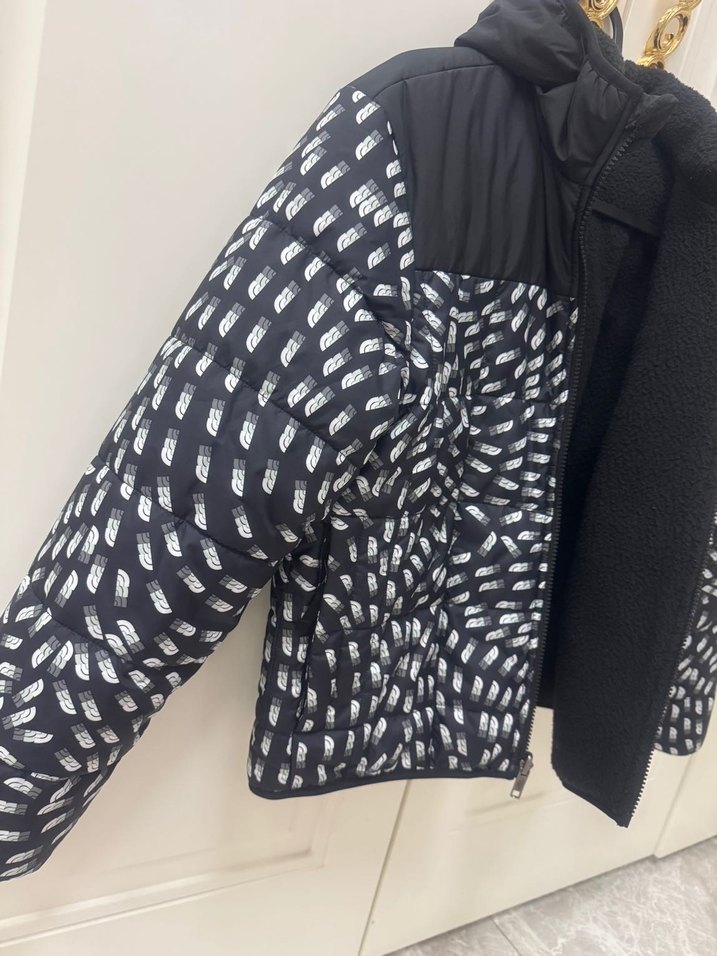 The north face çocuk çift taraflı mont - Görsel 5