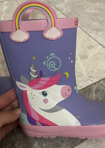 Kız Çocuk unıcorn yağmur botu - Görsel 4