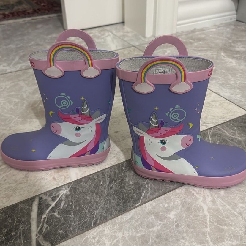 Kız Çocuk unıcorn yağmur botu - Görsel 5