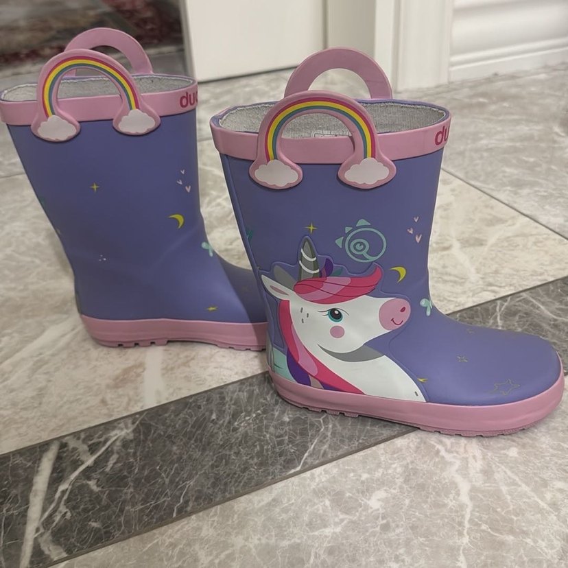 Kız Çocuk unıcorn yağmur botu - Görsel 3