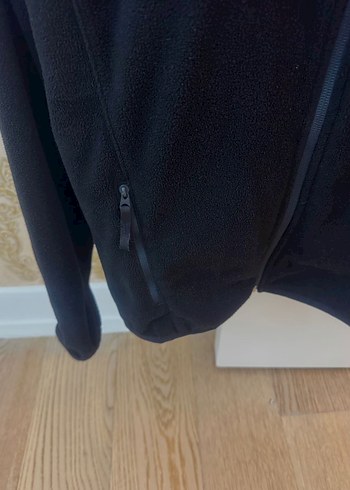 Siyah Fermuarlı Erkek çocuk Polar Sweatshirt - Görsel 5