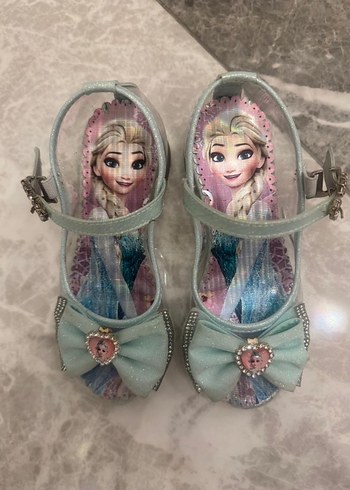 Kız Çocuk  Fiyonklu topuklu Ayakkabı - Görsel 2