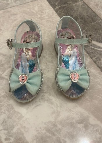 Kız Çocuk  Fiyonklu topuklu Ayakkabı - Görsel 6