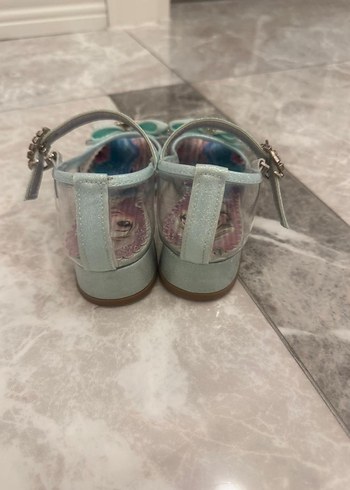 Kız Çocuk  Fiyonklu topuklu Ayakkabı - Görsel 4