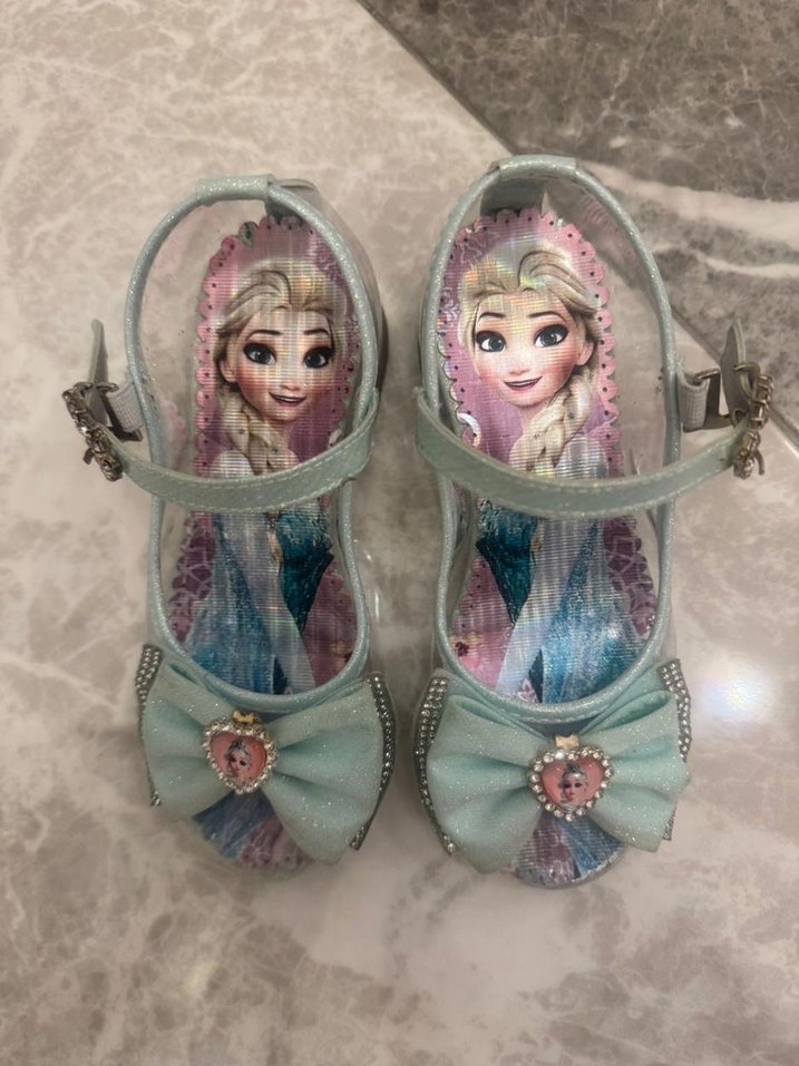 Kız Çocuk  Fiyonklu topuklu Ayakkabı - Görsel 2