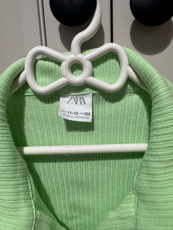 Yeşil Kolsuz Kız Çocuk body - Görsel 3