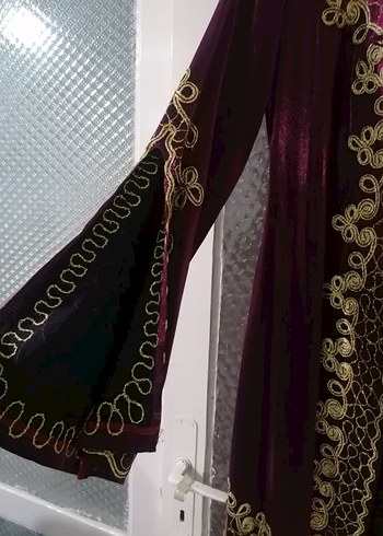 Bordo İşlemeli bindallı - Görsel 5