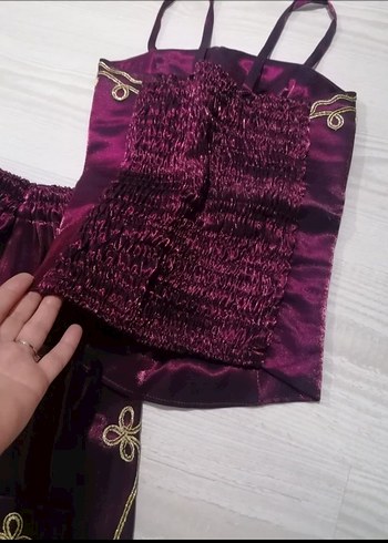 Bordo İşlemeli bindallı - Görsel 3