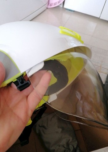 Deltaplus Onyx2 Sarı Motosiklet Kaskı - Görsel 2